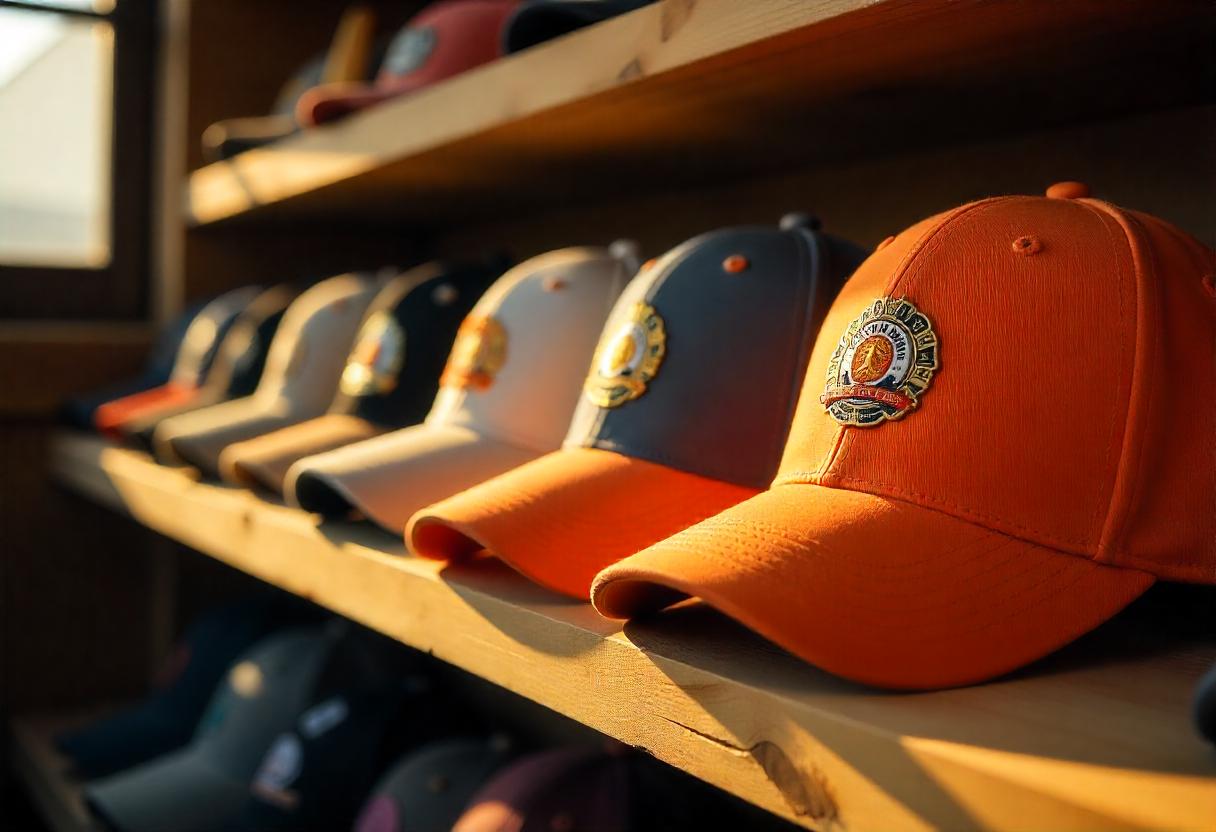 Custom hats with logos