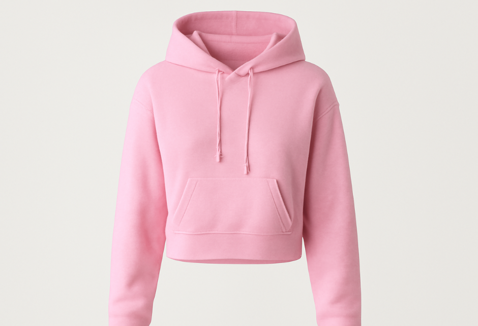 Cropped hoodie
