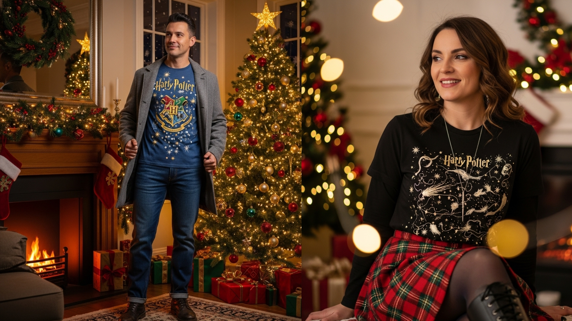 Harry Potter-inspired Christmas outfits