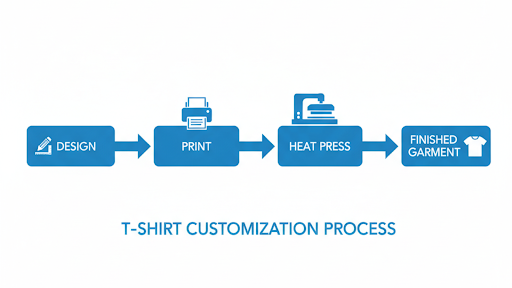 heat transfer vinyl printing process