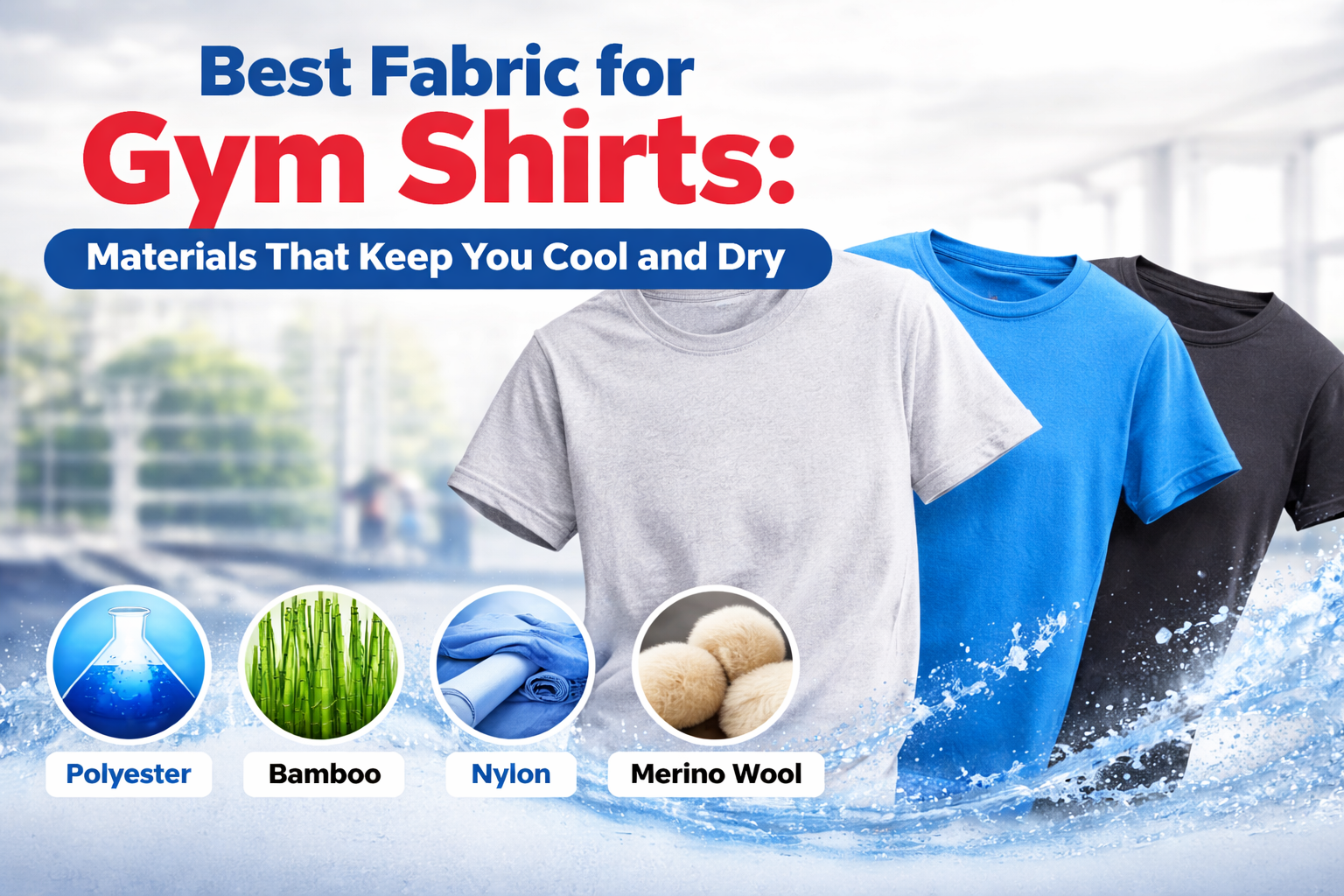 best fabric t shirts for the gym
