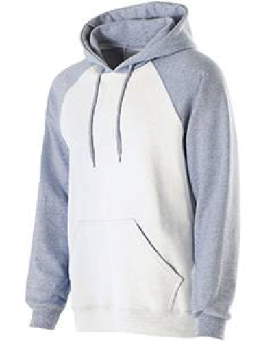 cotton-poly fleece hoodie