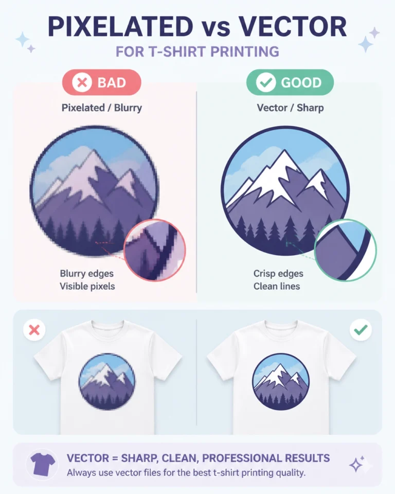 Pixelated vs Vector