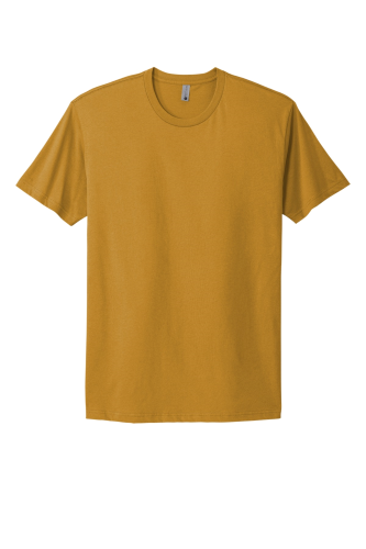 Mustard Yellow: Next Level Unisex Cotton Tee