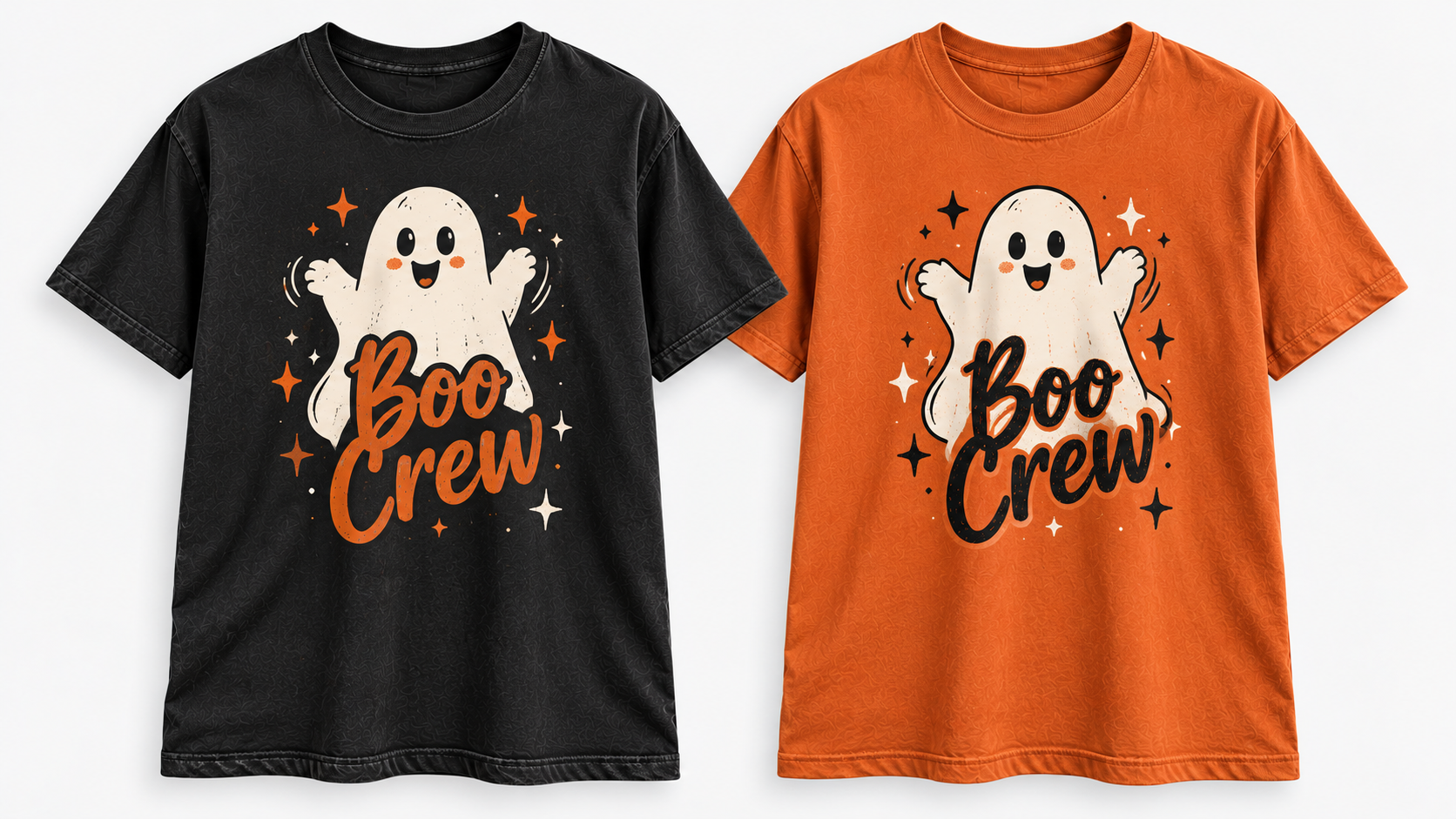 Matching Boo Crew T-Shirts for Friends