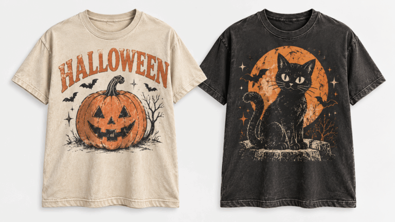 Vintage Halloween Graphic Shirts